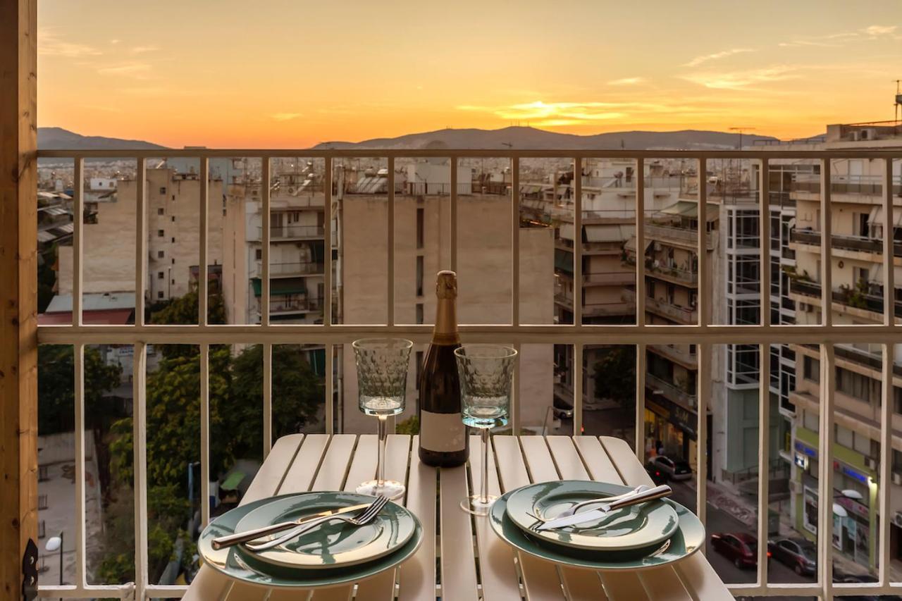 Blue And White Apartment Vipgreece Atenas Exterior foto