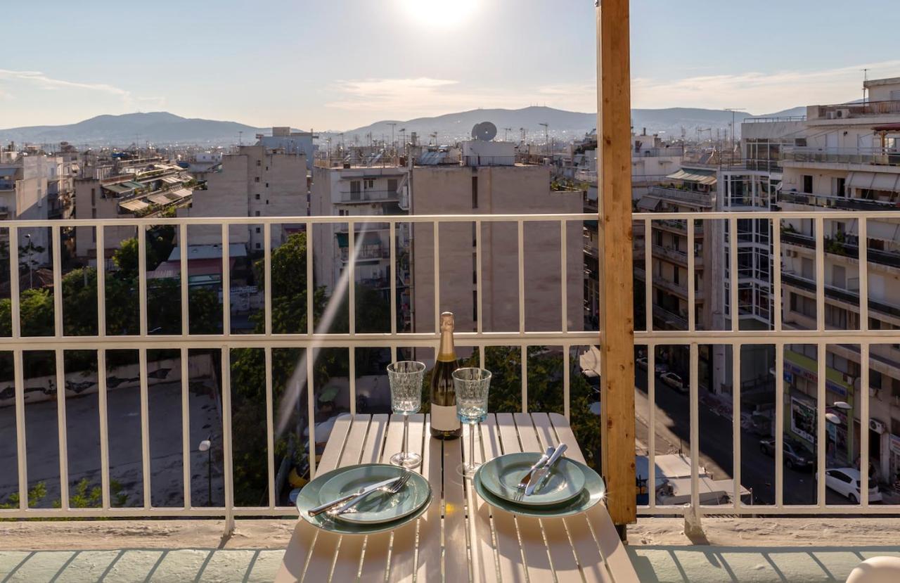 Blue And White Apartment Vipgreece Atenas Exterior foto